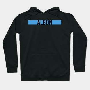 Alexander Albon Driver Name - 2022 Season #4 Hoodie